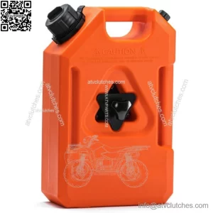 1-Gallon ATV/UTV Jerry Can with Mount - Portable Fuel Storage Solution
