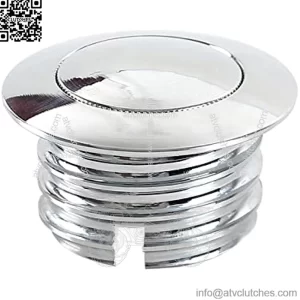 Fuel Tank Pop-up Gas Cap Vented Flush Mount Fuel Filler Cap Compatible With Harley Davidson Regular Thread(1982-2018)
