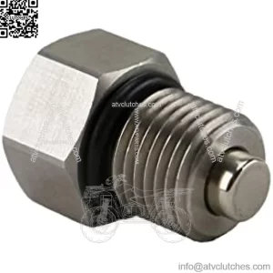 VOTEX - DP031 Stainless Steel Engine Neodymium Magnetic Oil Drain Plug fits Harley Davidson/Buell - Part Number 60328-98B / 60328-98A