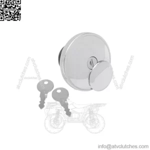 Drag Specialties Screw-In Locking Gas Cap For Harley