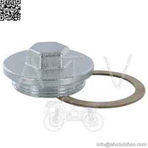 9N7010 Transmission Drain Plug w/ Gasket-Fits Ford Tractor 9N 2N 8N NAA Jubilee