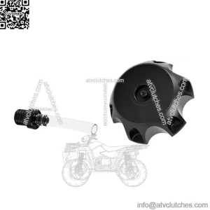 Universal Black Tank Fuel Gas Cap For Suzuki Honda Kawasaki Motorcycle Car Parts (For: More than one vehicle)