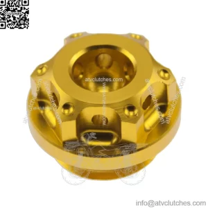 CNC Aluminum Filler Lid Gold For Yamaha YZF R6 R1 CNC GP Engine Oil Cap Fluid