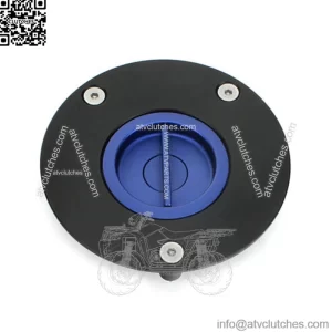 Keyless Aluminum Alloy Custom Motorcycle Gas Cap Cover