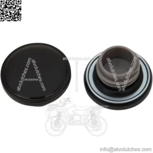 Drag Specialties Gloss Black Screw In Gas Fuel Cap Late Style Non Vented Harley (For: Harley-Davidson)