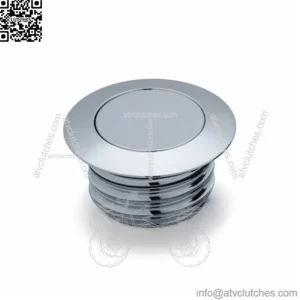 Kuryakyn Chrome Flush Mount Screw-In Pop-Up Gas Fuel Cap 96-20 Harley Motorcycle (For: Harley-Davidson)