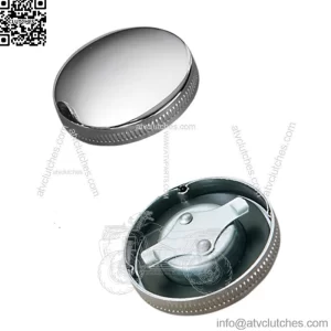 Chrome Vented Original Style Bayonet Gas Fuel Tank Cap Big Twin XL 1936-1973 (For: Harley-Davidson)