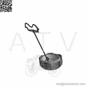 Polaris Tank Cap Tether, Diesel, Genuine OEM Part 2522124, Qty 1