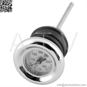 Biker's Choice Oil Tank Dipstick Temperature Gauge For Harley