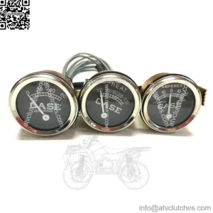 For Case Temperature Oil Pressure Amp Gauge Set VA VAH VAI VAO V VC VI VO 200B