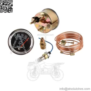 Oil Pressure Gauge w/ 72" Copper Tube Fits Ford NH 1801 2N 8N 9N 600 700 800 900
