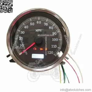 Hard Drive Black Face Electronic Speedometer 6 Speed Conversion Softail Harley (For: Harley-Davidson)
