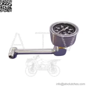 Custom Mounted Liquid Filled Oil Pressure Gauge Harley Ironhead Sportster Bobber (For: Harley-Davidson)