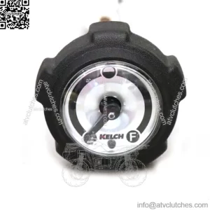 SNOWMOBILE GAS CAP WITH GAUGE  FUEL  8 " INCH SKI DOO ARTIC CAT