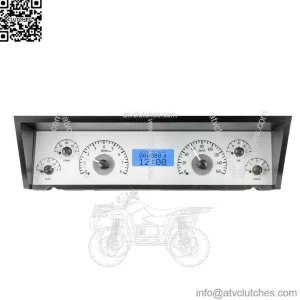 77-90 Impala Caprice Analog Gauge Kit Silver Blue VHX-77C-CAP-S-B