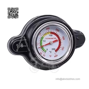 High Pressure Radiator Cap with Temp Gauge 1.8 Bar for Suzuki DRZ400 DRZ400SM RM125 RM250 RM85 RMX250 RMZ 250 450 King Quad 750 LTZ 400 QuadRunner 500 LT250R