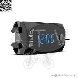 Mini blue digital thermometer (3 units)