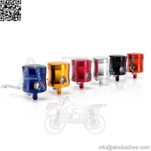 Motorcycle Universal Brake Master Cylinder Fluid Reservoir Tank Oil Cup