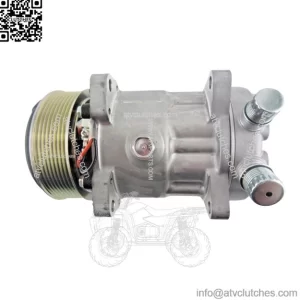 AC Compressor SD7H15 8230 Sanden type replacement  with clutch  8PV 12V