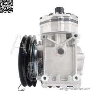 New AC Compressor York type W/ 2A groove clutch fits  Freightliner  ET210L-25150