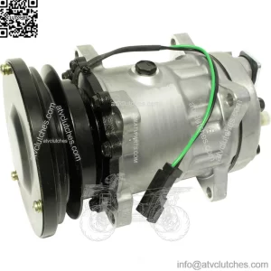 Sanden Type 4468, 4604, 4656, 8107 fits CAT PN 1011759 AC Compressor w/Clutch