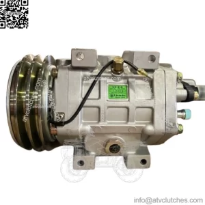 NEW AC COMPRESSOR Unicla UX-310 2GR 12V Horizontal O-Ring