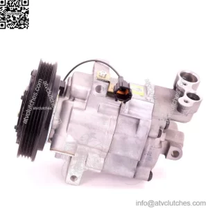 AC Compressor OE DKV08R with PV4 Clutch Fits Nissan Note Micra K12 III