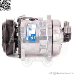 New Bobcat AC Compressor 7023580 6698590 7279628 5H11 6PV VOR S650 S750 S850