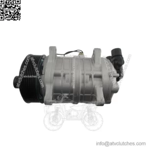 Heavy Duty Type TM16 AC Compressor  PV8  12volt Fits Steiger Tractor White Agro