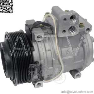 John Deere Tractor AC A/C Compressor With Clutch Replaces:Denso 10PA15C Type
