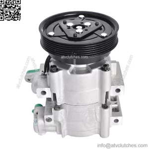 A/C AC COMPRESSOR W/CLUTCH For 2001-2004 2005 2006 Hyundai Santa Fe 2.7L V6