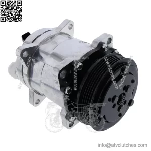 A/C Compressor QP5H11-1812 For Bobcat S550 S570 S590 S595 S650 T550 T590 E32 E35