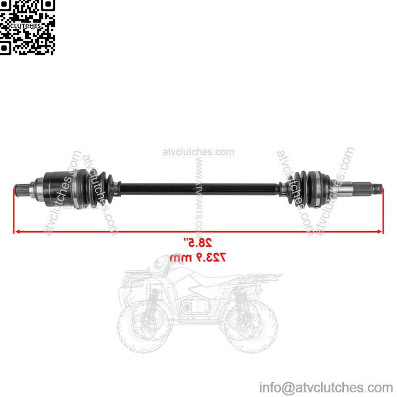 Front CV Axles For Cub Cadet Volunteer 476 FIS Left/Right - Image 2