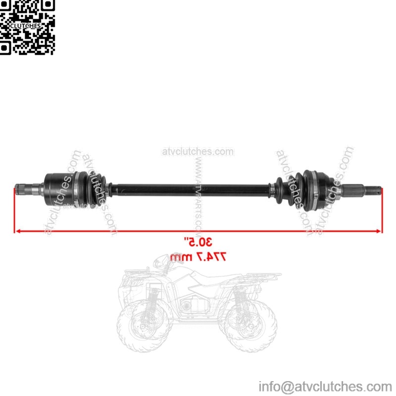 CV Axles For John Deere Gator XUV UTV 865E 865M 835E 835M 835R 865R Rear/Front - Image 2