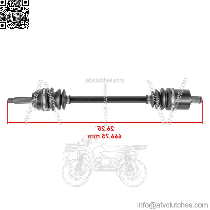Front CV Axles For Polaris Ranger 570 Crew 2018-2021 Left Or Right - Image 2