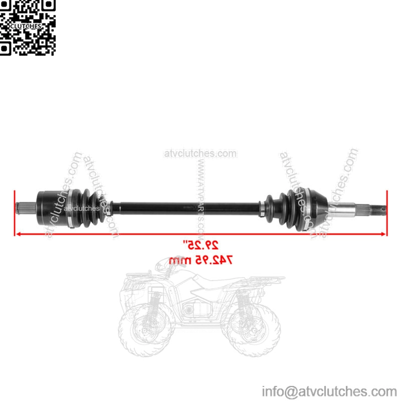 Front Left CV Joint Axle For Kymco UXV 500i 4x4 LE SE EFI 2012-2013 UTV - Image 2