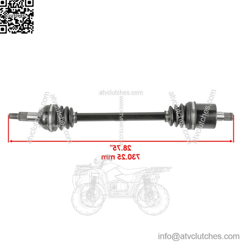 Front CV Joint Axles For Can-Am Commander 800R 4x4 /Max 800R 4x4 EFI 2018-2020 - Image 2