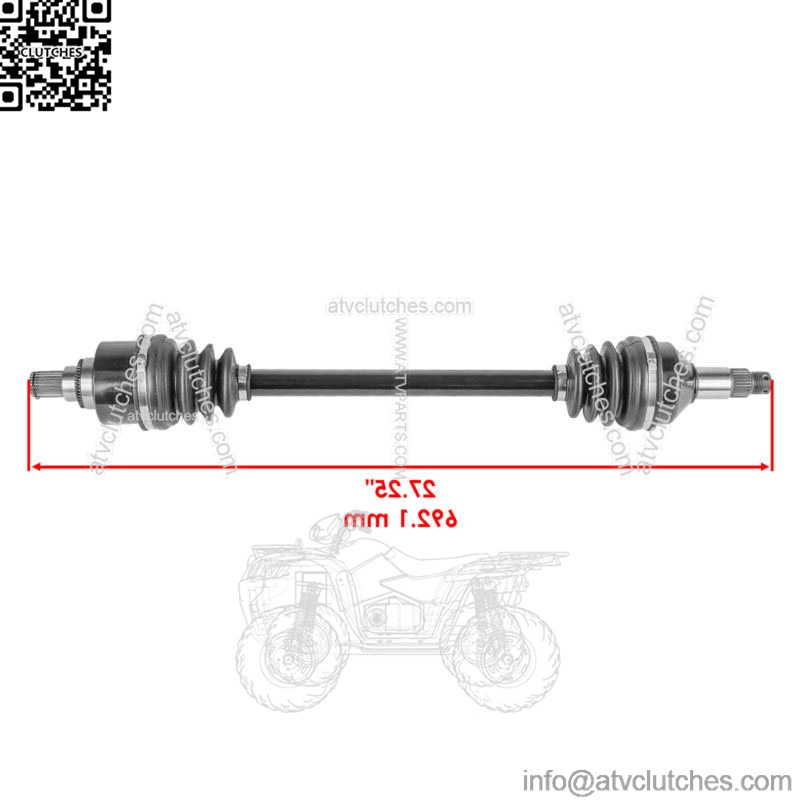 Front Left Or Right CV Axles For Arctic Cat HDX 700 CREW XT 2017 - Image 2