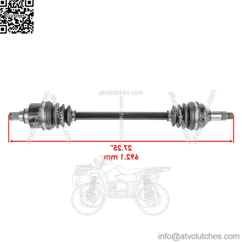 Front Left Or Right CV Axle For Arctic Cat HDX 700 CREW XT 2017 - Image 2