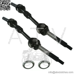 2 Complete Rear Drive Axle Shaft for Kawasaki Mule 2510 KAF950A Diesel 2000~2002 (For: More than one vehicle)