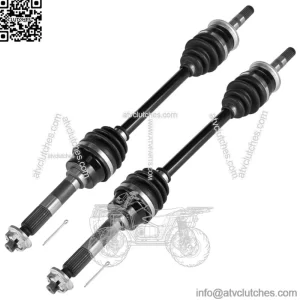 Front Left Right CV Joint Axles for Kawasaki Mule 4010 KAF950 Diesel 2009-2013