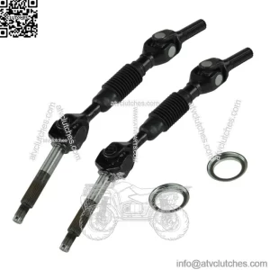 2 Complete Rear Axle Driveshaft to Kawasaki Mule 4010 Trans KAF950G Diesel 09~13