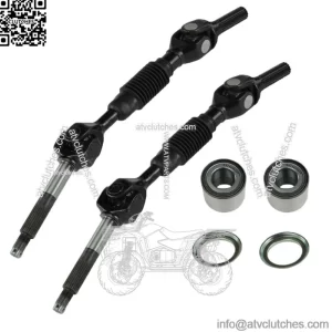 Pair Rear Drive Shaft Bearing for Kawasaki Mule 4010 Trans KAF950G Diesel 09~13