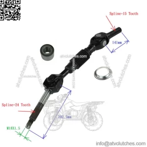 Rear Axle Drive Shaft Bearing for Kawasaki Mule 4010 Trans KAF950G Diesel 09~13