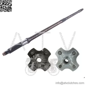 Honda  Rear wheel axle and hubs TRX 400 TRX450 Fourtrax Foreman 1995 - 2004