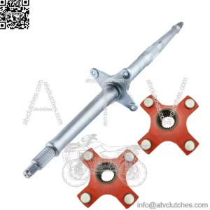 Honda rear wheel axle and hubs TRX 400 EX / 400 X Sportrax 400 1999 2000 - 2014