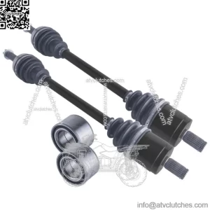 Polaris Ranger front cv axles & wheel bearings set 500 700