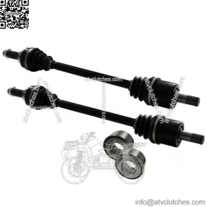 Honda rear cv axle & wheel bearing set Pioneer 1000