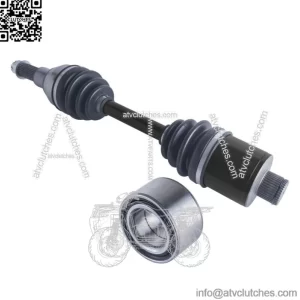 Polaris Sportsman rear left or right cv axle & wheel bearing 335 400 500 1999-02