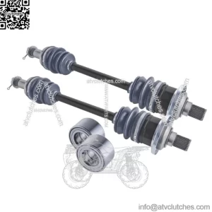 Arctic Cat 1000 650 700 rear cv axles & wheel bearings set 2005 2006 2007 - 2011